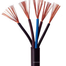 1000v copper flexible marine armoured power screen cable 3 core flat round submersible pump cable